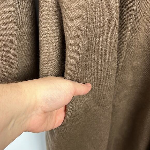 Monrow large longline open front cardigan sweater new with tags - Picture 8 of 9